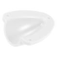 thumbnail image 4 of Unique Bargains 1 Pair 2.48"x2.28"x0.94" Marine Boat Transducer Wire Cable Cover Clam Shell Vent Wire Cover White, 4 of 6