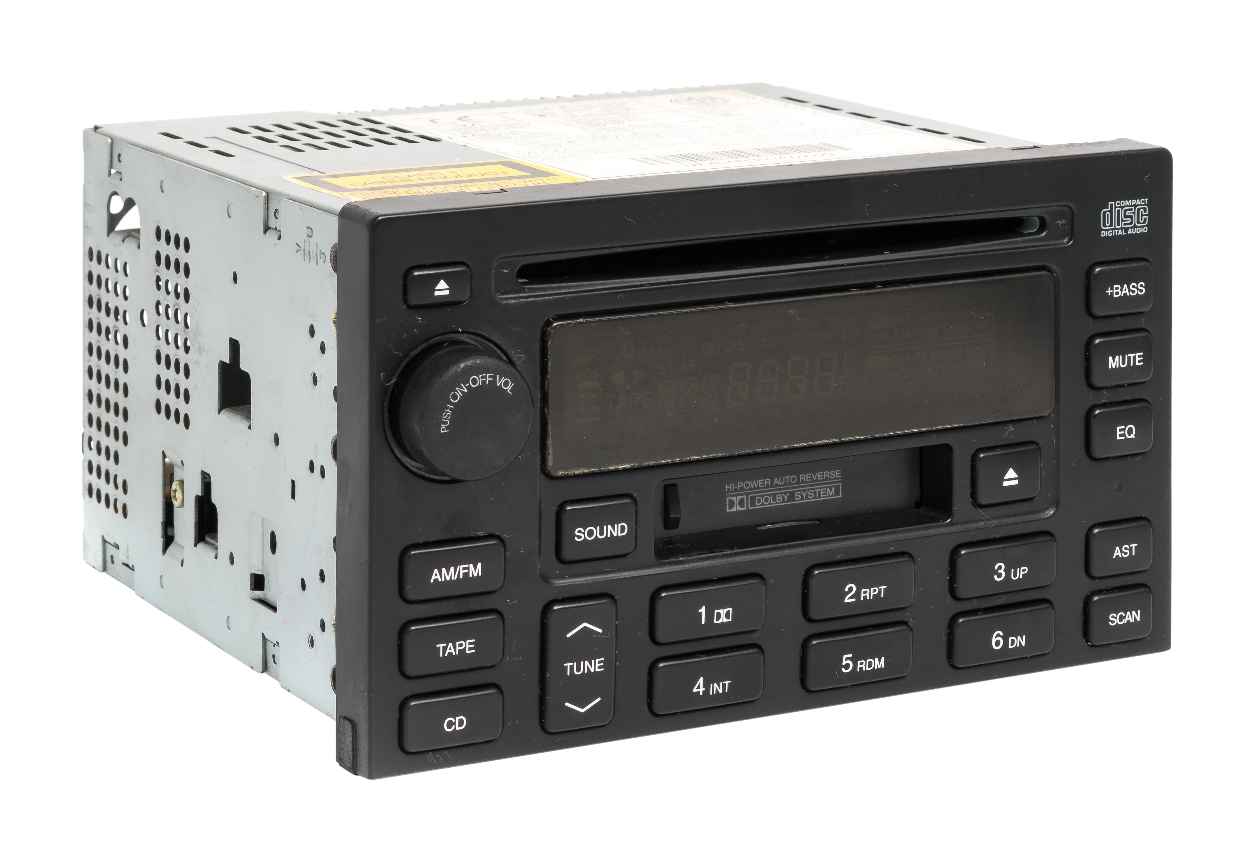 Restored 2004-2008 Suzuki Forenza AM FM Radio Cassette w Single Disc CD Player 96550738 (Refurbished)