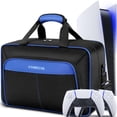 thumbnail image 1 of COMECOI Carrying Case for PS5, Travel Case for PS 5 Protective, Large Capacity Storage Bag Compatible with Playstation 5 Disk/ Digital Edition Console, Controllers, Game Cards, Accessories, 1 of 4