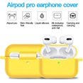 thumbnail image 2 of Housse de Protection en Silicone pour Coque de Protection Compatible AirPods Pro 2019 (avant LED Visible) Noir, 2 of 8