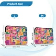 thumbnail image 4 of FORMRS 13-13.3 inch Laptop Sleeve Case Soft Carrying Quilted Computer Bag Cover, Art Map, 4 of 7