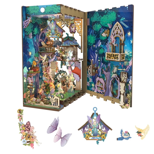 Book Nook Kit Tonecheer x Shakespeare de la Biblioteca Británica