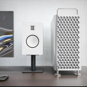 Kanto SP6HD زوج من 6 مكبرات صوت سطح مكتب مع 30 درجة من دوار ومسمار التثبيت ، أسود