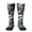 2 Black-2, variant on Chucky G Funny Socks Men Women Boys Kids Adults Novelty Graphic Crew Tube Socks Crazy Design Casual Dress Socks for Sports,Running,Travel