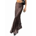 thumbnail image 3 of Women'S Leopard Print Skirt Edgy Fashion Chic Office A Line Midi Pencil Skirt Elegant Casual S, 3 of 10