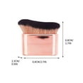 thumbnail image 2 of Fiudx Brocha Autobronceadora, Brocha Kabuki Grande para El Cuerpo, Bronceador Sin Sol, Brochas de Maquillaje, Brocha de Maquillaje Facial, Brocha para Bases, Colorete y Bronceador., 2 of 2
