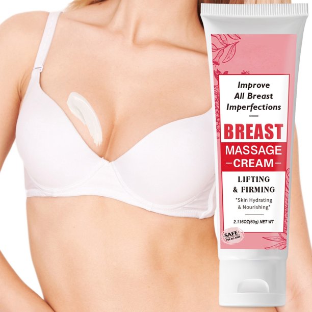 Lifting reafirmante para el pecho de la mujer, hidratante tensora de la piel, mejora el cuidado personal portátil de la piel para todo tipo de pieles, 60 g