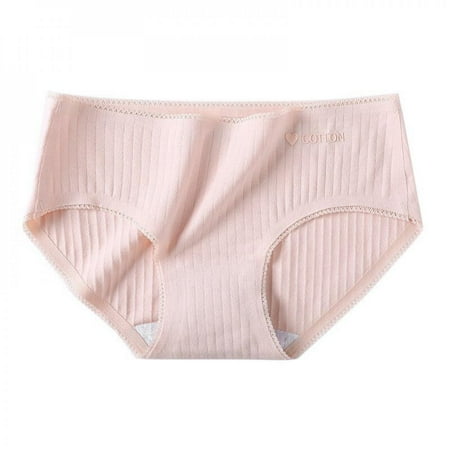 

Big Sale!! New Fashion Solid Color Cotton Panties Women Breathable Ladies Cotton Panties Summer Thin Seamless Low-waist Briefs
