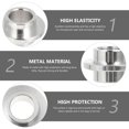 thumbnail image 5 of Homoyoyo 10 Pcs Roulements Ronds en Métal pour Roues de Planche à Roulettes Rotation Fluide, 5 of 5