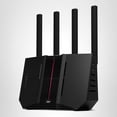 thumbnail image 1 of Restored : ASUS RT-BE92U BE9700 Tri-Band WiFi 7 Router, Supports New 320MHz Bandwidth & 4096-QAM, MLO, AI WAN Detection, AiMesh Support, Subscription (Refurbished), 1 of 6