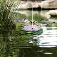 thumbnail image 4 of 1 Set Solar Fountain Floating Landscaping Outdoor Waterscape Garden Lotus-style Fountain, 4 of 7