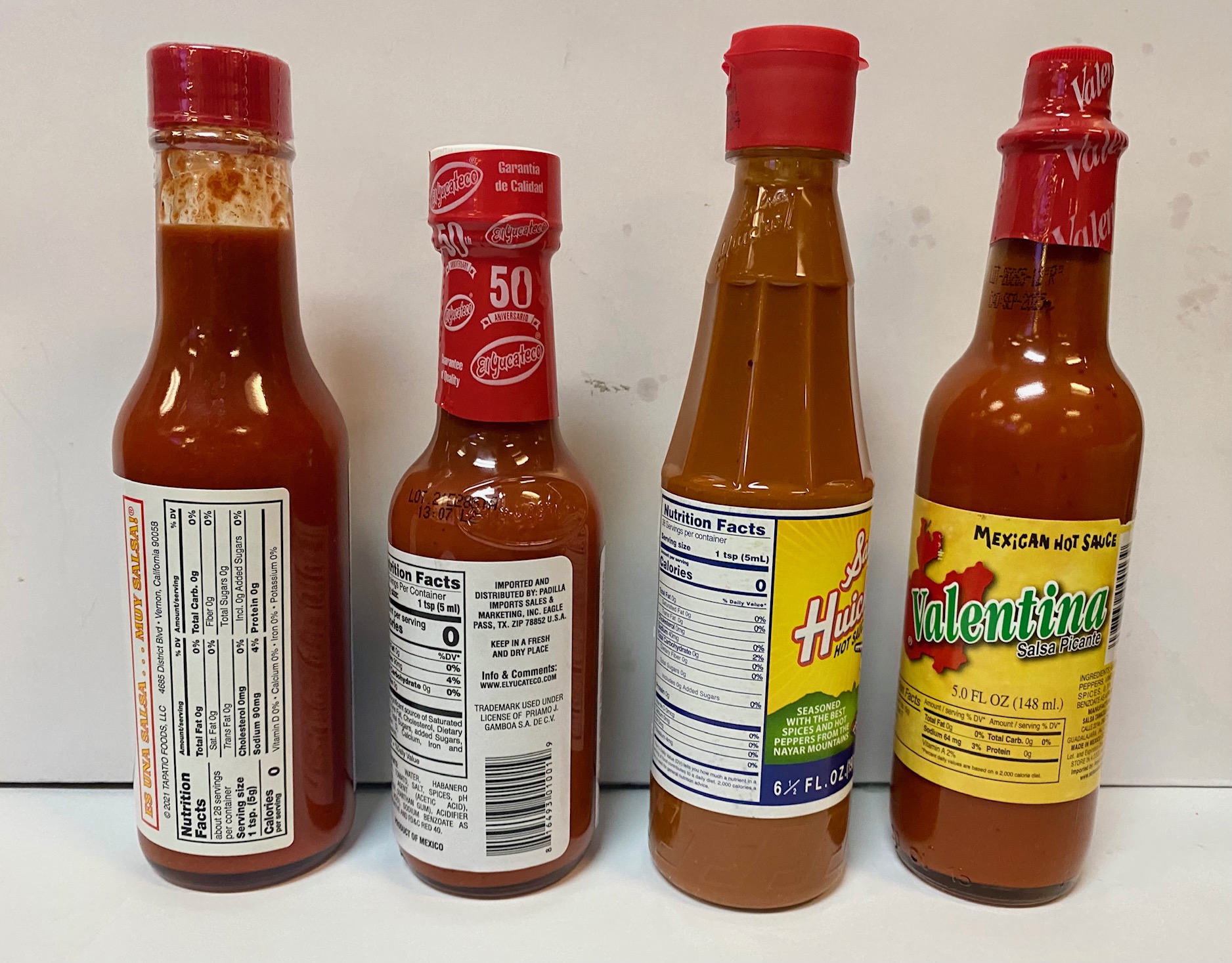 Mexican Hot Sauce Bottle Bundle 4 pcs - image 2 of 2