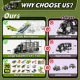 thumbnail image 2 of WonderStone Dinosaur Carrier Truck Toy, 20-Pcs Dinosaur Transport Car with Slide Track & Double-Sided Storage, Gift for Boys Ages 3+, 2 of 11