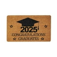 thumbnail image 1 of Graduation Season Front Door Mat 2025 Non Slip Durable Polyester Easy Clean Welcome Entry Mat for Indoor Outdoor Porch Home Garage Garden, 1 of 4