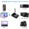 thumbnail image 4 of 2X Adaptador Bluetooth para Receptor Estéreo - Receptor Bluetooth 5.3, Adaptador de Audio Inalámbrico para Estéreo Doméstico, 4 of 5