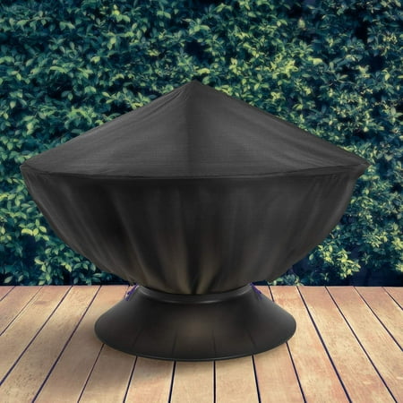 Bonfire Fire Pit Sorbus Fire Pit with Screen, Poker, Foldable Legs, Includes Portable Carrying Bag, Great BBQ Grill for Outdoor Patio, Backyard, Camping, Picnic, Bonfire, etc (Round Cover - 80) ()