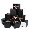 thumbnail image 1 of Cajas de regalo GP SUP, 12 unidades, negras, 10 x 10 x 10 cm, con tapa, 1 of 9