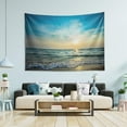thumbnail image 4 of GZHJMY Summer Beach Tapestry Aesthetic Tapestry for Bedroom Colorful Wall Hanging AestheticFor Room Decor 60" x 51" Inches Gift Decor, 4 of 6