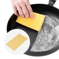 thumbnail image 3 of Nvzi-c 6-piece compressed wood pulp cotton, water swelling sponge, kitchen absorbent black dishwashing cloth cleaning block, non greasy cloth, 11 * 7.2 * 1.8cm, 3 of 4