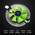 thumbnail image 1 of Kuymtek CPU Cooler 3 Pin 1800RPM Quiet PC Case Radiador Ventilador de refrigeración para Intel AMD 775, 1 of 9