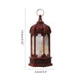 thumbnail image 2 of Eid Mubarak LED Lanterns Retro Hexagonal Glass Lights Decorations for Home Ramadan Muslim Islamic Festival Party, 2 of 5