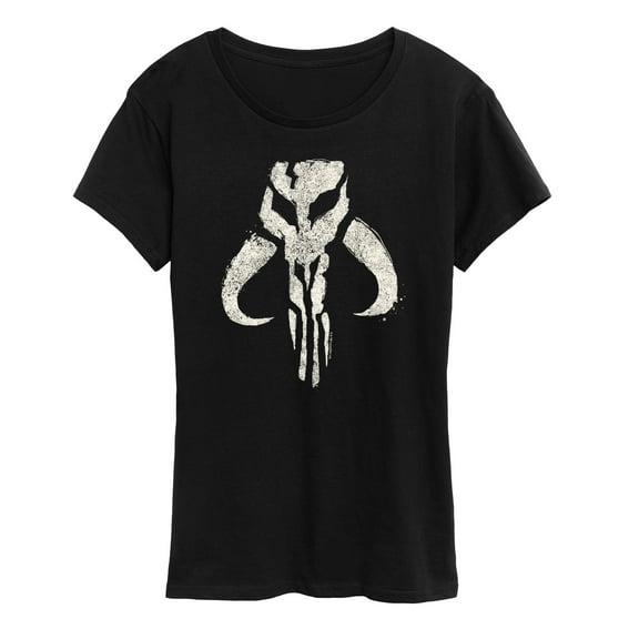 Star Wars - The Mandalorian Mando Icon  - Wo Men's Short Sleeve Graphic T-Shirt
