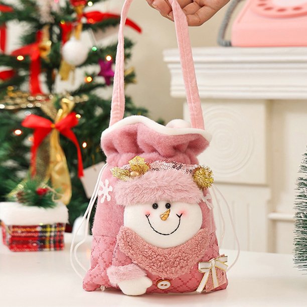 Christmas Gift Bags Sequin Gift Bags Christmas Eve Apples Bags Candy Bags Gift Bags
