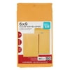 Pen+Gear Clasp Envelopes, 28 lb. Brown Kraft, (6" x 9"), Gummed Flap, 6 Per Pack