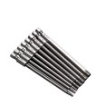 thumbnail image 1 of FELTECHELECTR 8Pack 10 x 0.64 x 0.64cm Silver Screwdriver Bits Set for Torque Socket Set Hex Drive Tool Usage, 1 of 6