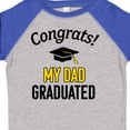 thumbnail image 4 of Inktastic Congrats My Dad Graduated with Cap Boys or Girls Toddler T-Shirt, 4 of 5