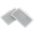 thumbnail image 1 of Yimiti 2Pcs Transparent Waterproof Fly Fishing Boxes Slim Plastic Fly Box Various Prom,Triangle Foam Wool, 1 of 8