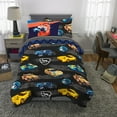 thumbnail image 2 of Rocket League Kids Twin Bed in a Bag, Gaming Bedding, Comforter Sheets and Sham, Black, 2 of 6