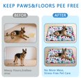 thumbnail image 6 of Multi-Layer Dog Potty Pads, Washable Reusable Pee Pads for Maximum Absorption and Dryness, 24" x35" (Texture/leopard /Geometry), 6 of 8