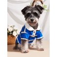 thumbnail image 1 of 1pc Striped Pet Polo Shirt, 1 of 5