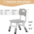 thumbnail image 4 of Sillas infantiles PeacefulHues, paquete de 2, ajustables y ergonómicas, 82 kg, 4 of 8