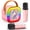 pink color, variant on Unicorn Bluetooth Karaoke Speaker with 2 Wireless Microphones, Portable Karaoke Machine for Adults, Wireless Portable PA System for Home Party, Family Gathering & Christmas Gift, Easy to Use