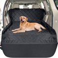 thumbnail image 1 of F-color SUV Cargo Liner para perros – Forro impermeable para carga de mascotas, cómodo protector de parachoques para perro, a prueba de arañazos, antideslizante, ajuste universal, SUV, sedanes, malete, 1 of 5