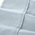 thumbnail image 3 of Modern Threads 3-Piece Solid Microfiber Adult Sheet Set, Blue Mist, Twin, 3 of 10