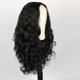 thumbnail image 3 of Lace 26in-Lacefrontal Hand Tied Glueless Synthetic With Natural Density Preplucked Hairline (black）, 3 of 5