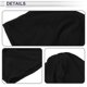 thumbnail image 5 of Sombrero de ciclismo Unique Bargains, absorción de sudor, transpirable, forro de casco duro, tela de seda de nylon, negro, 26x15cm, 1 Pcs, 5 of 7
