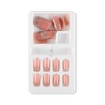 thumbnail image 1 of 24Pcs Fake Fingernail Tips Full Cover Fake Nail Nails Art, 1 of 7