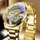 thumbnail image 2 of Reloj transparente completamente automático para hombre, reloj luminoso resistente al agua, reloj transparente completamente automático para hombre, 2 of 4
