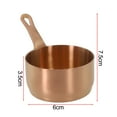 thumbnail image 1 of BUYISI High Quality Home Kitchen Mini Sauce Pan 100Ml Sauce Pan Not Easy Rust Bronze M, 1 of 5