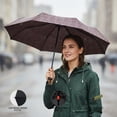 thumbnail image 4 of Knirps A.050 Cone Bordeaux Manual Open Close Travel Rain Umbrella for Adults – Ultra Lightweight, Compact Windproof 38.5" Water Resistant Canopy, Steel Aluminum Frame, Travel Case Included, 4 of 7
