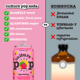 thumbnail image 5 of Culture Pop Soda Raspberry Lemonade, Probiotic Soda, 12 fl oz, 5 of 9