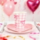 thumbnail image 5 of Lunxisen 96 Pcs WhalinValentine's Day Tableware Set for Red Pink Heart Disposable Party Decorations Paper DinnerwarePlate Napkin for Weddings Anniversary Party Supplies, 5 of 9