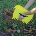 thumbnail image 4 of Palas manuales JM para recoger hojas de jardín color amarillo, 4 of 5