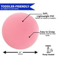 thumbnail image 3 of Toddler & Little Kids Replacement Basketball - for Little Tikes Easy Score Basketball Hoop (2 Count Pink) for Kids (6 inch), 3 of 5