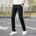 thumbnail image 3 of Pantalones largos de oficina para hombre, de negocios, informales, con bolsillos, novedad en ropa de calle, ropa original, tallas grandes, estilo coreano barato, 3 of 5