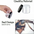 thumbnail image 6 of ACDANC 20Pcs Small Travel Cosmetic Containers, Leak-Proof Plastic Containers with Sealed Lids, Wide-Mouth Storage Containers, Clear Empty Storage Jars, for Slime Lotions Scrubs Bath Salt 2oz, 6 of 6
